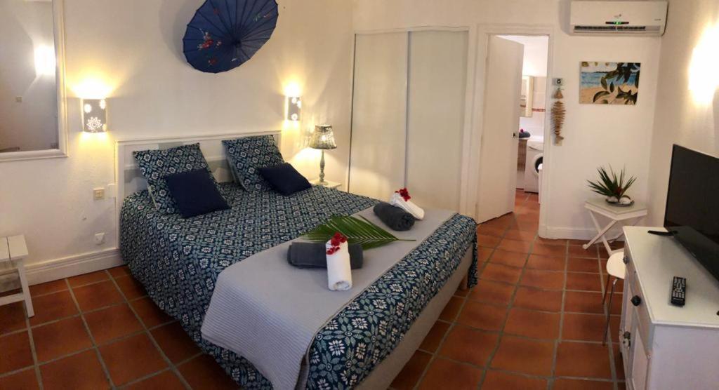 Appartement Rez-De-Chaussee De Villa A 1 Minute De La Plage 圣弗朗索瓦 外观 照片