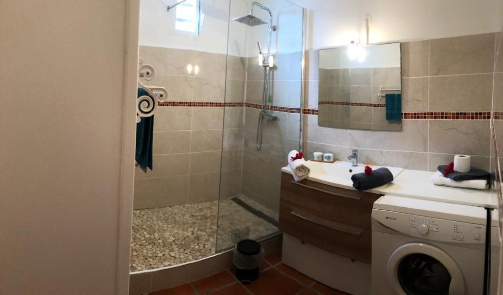 Appartement Rez-De-Chaussee De Villa A 1 Minute De La Plage 圣弗朗索瓦 外观 照片