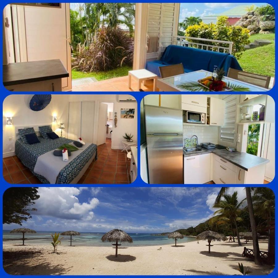 Appartement Rez-De-Chaussee De Villa A 1 Minute De La Plage 圣弗朗索瓦 外观 照片